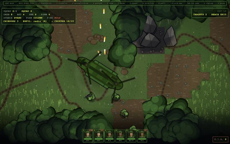 Charlie Foxtrot Company - a Chinook flares on a hot LZ under fire